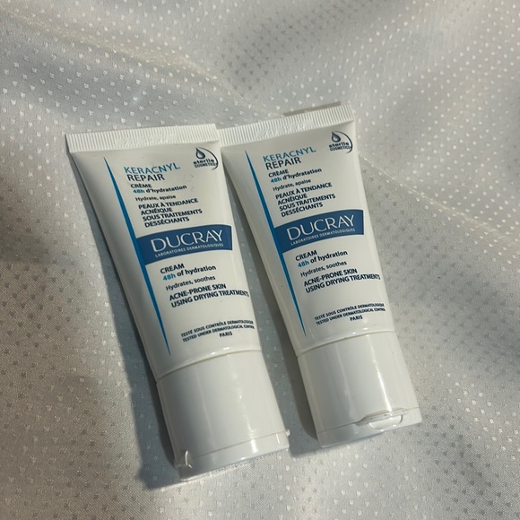 2x DUCRAY Keracnyl Repair Compensatory Cream 50ml For Acne Prone Skin Hydration - Picture 1 of 2